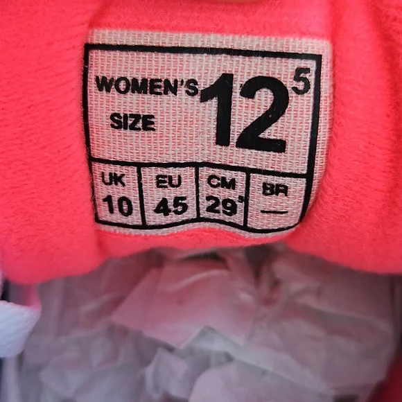 Nike Air Max III Hot Coral, Blue Crystal & White Sneakers - Picture 10 of 12